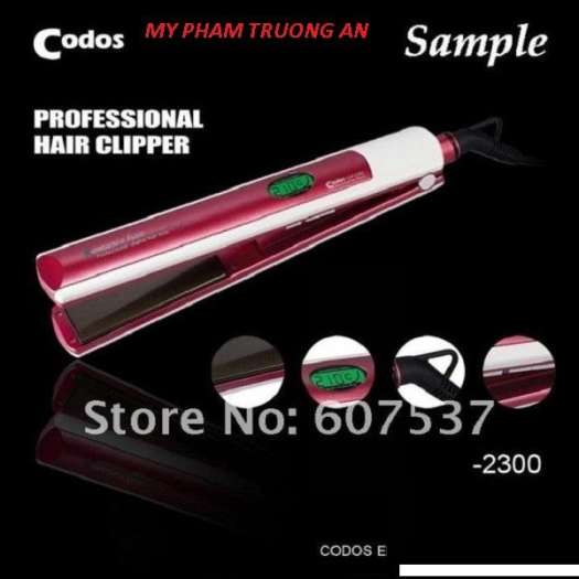 MÁY LÀ ÉP DUỖI KẸP TÓC CODOS CHI 2300