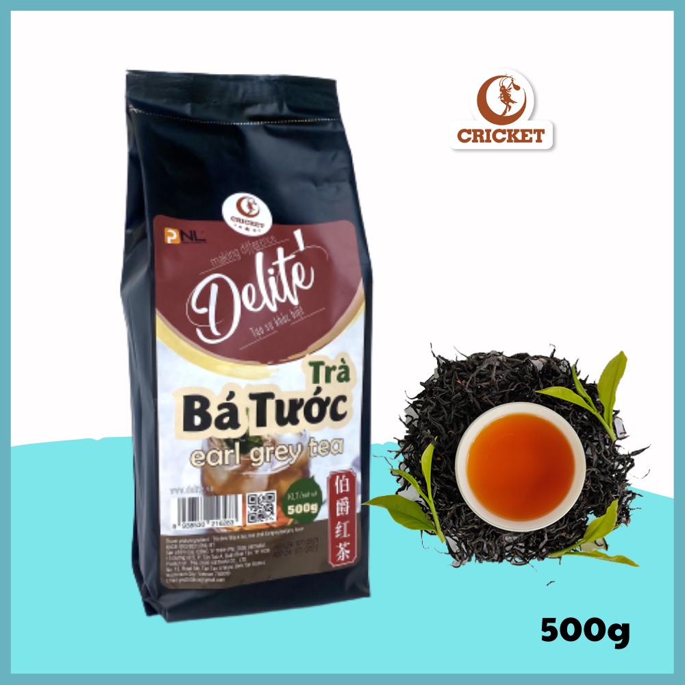 Trà Đen Bá Tước CAO CẤP DELITE (500g) - Nguyên liệu pha chế Trà Sữa nhanh & thơm ngon tuyệt hảo