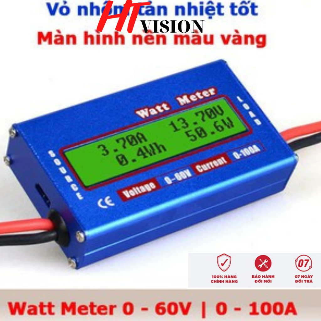 Máy đo dòng điện điện áp công suất watt metter 100A