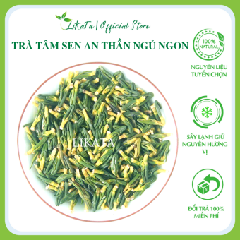 Trà Tâm Sen (Tim Sen) Sấy Khô 100gr LIKATA - An Thần,Ngủ Ngon,Thanh NHiệt,Cải Thiện Làn Da,Hỗ trợ Giảm Cân