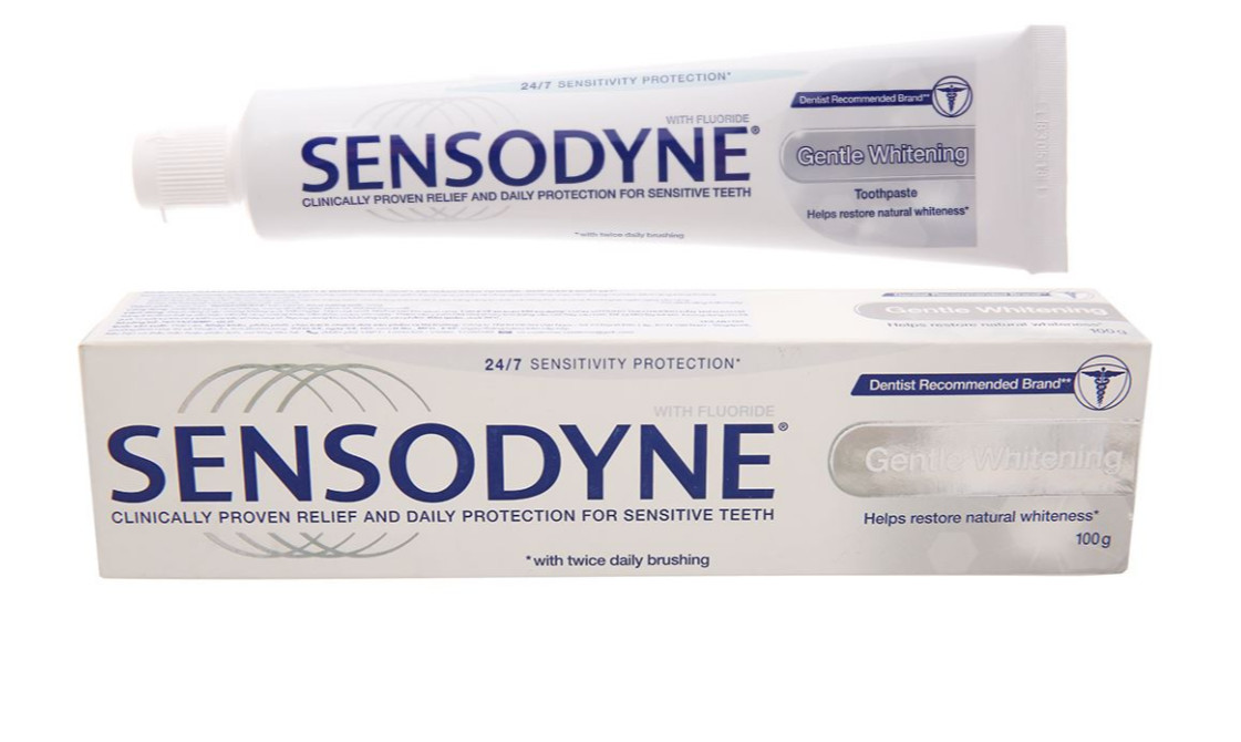 Kem đánh răng Sensodyne trắng răng tự nhiên 100g