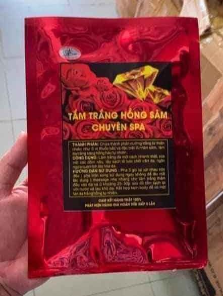 Tắm Ủ Trắng Hồng Sâm Chuyên Spa siêu Trắng