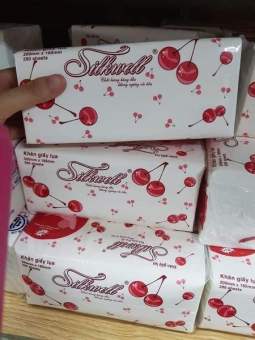 1 gói Khăn giấy ăn giấy rút 2 lớp Silkwell