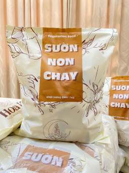1kg Sườn Non Chay Hoa Y -  Chayhome - Thực Phẩm Chay + TẶNG Chả Lụa Chay Âu Lạc Đơn 399k