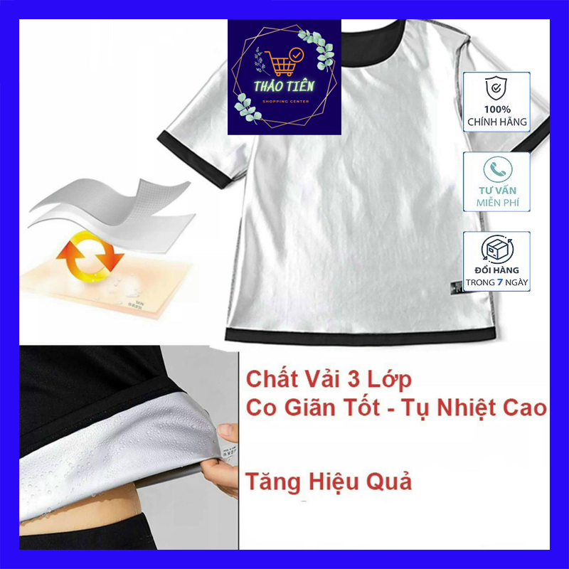 Quần Áo Thể Thao Giảm Cân BORN UMCOMMONO (Set Áo Phông Ngắn Tay + Quần & Có Lẻ Áo) Sinh Nhiệt, Đổ Mồ Hôi, Giảm Mỡ Bụng
