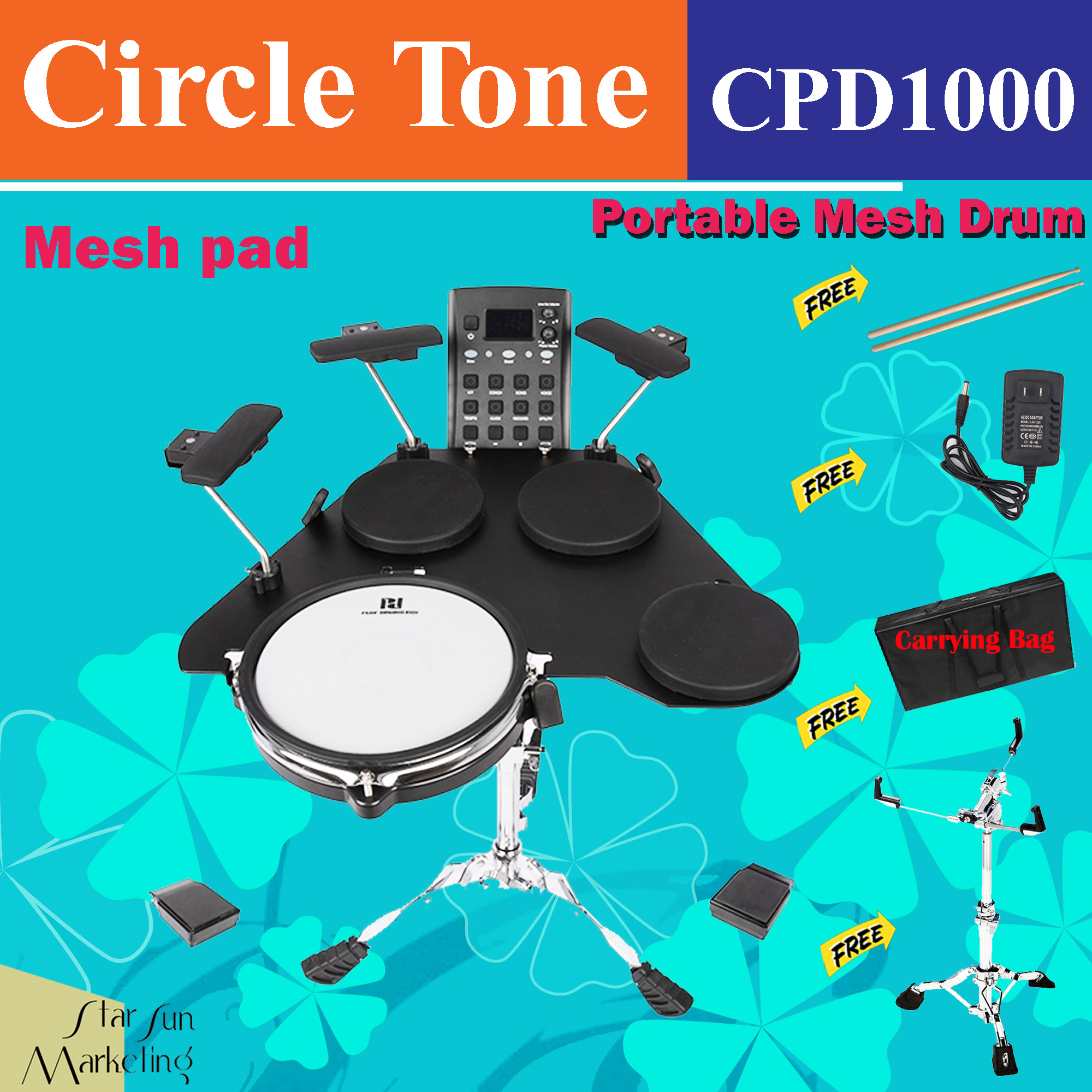 Qoqoba deals electronic drum