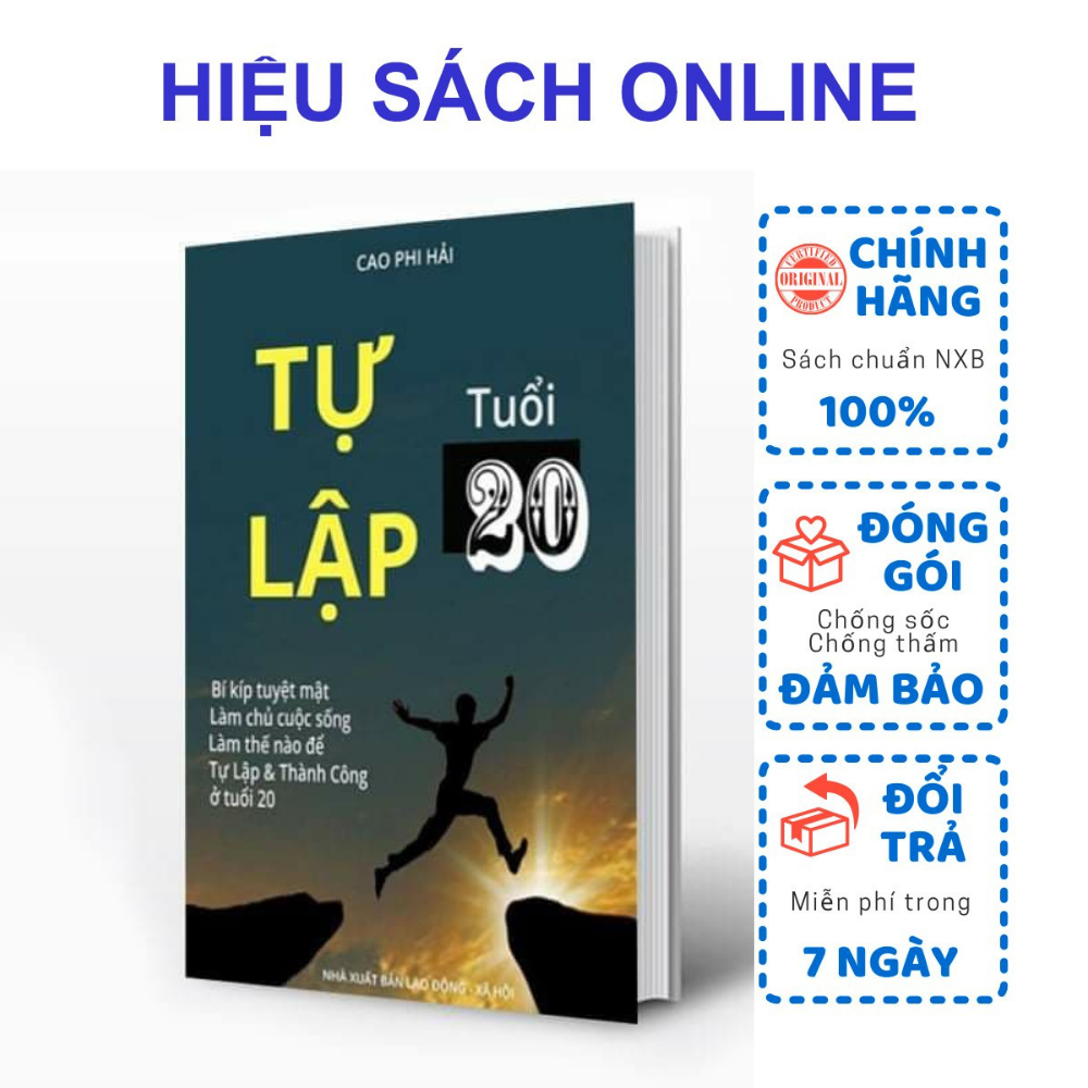 Sách - tự lập tuổi 20 - tặng kèm bookmark
