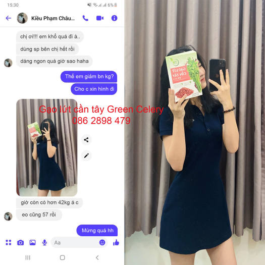 GẠO LỨT CẦN TÂY - Giữ dáng đẹp da thanh lọc cơ thể