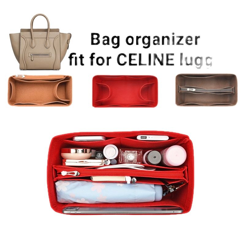 Purse Organizer for Celine Nano Luggage Bag