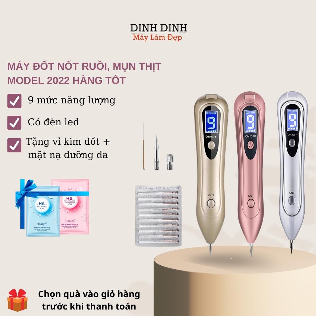 Máy đốt nốt ruồi, đốt mụn thịt, tàn nhang cầm tay mini BẢN MỚI tẩy nốt ruồi mạnh - Dinh Dinh máy làm đẹp