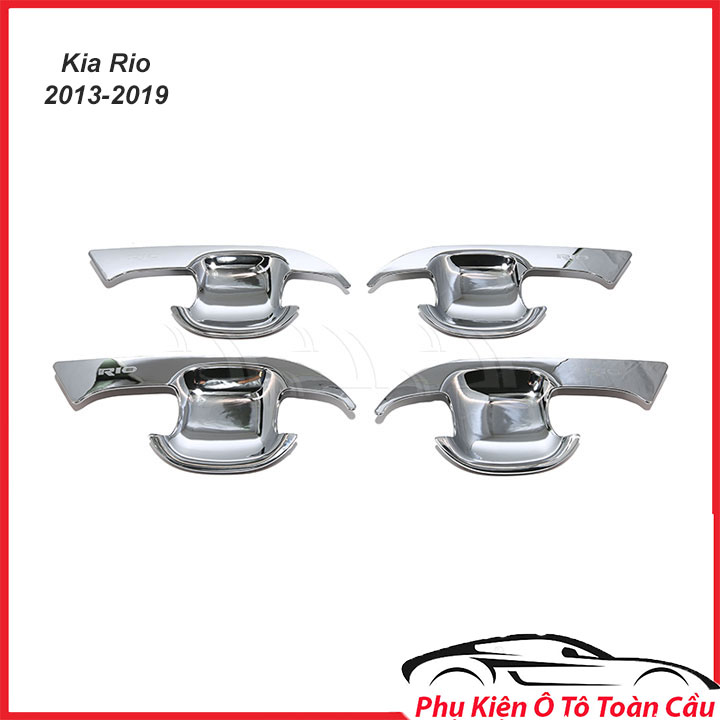 Ốp tay cửa, hõm cửa kia rio 2013-2019, ốp tay nắm cửa rio mạ crom cao cấp
