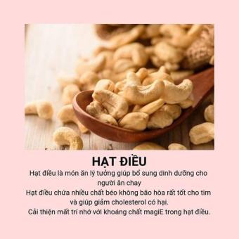 hạt điều bóc nõn hộp 500g