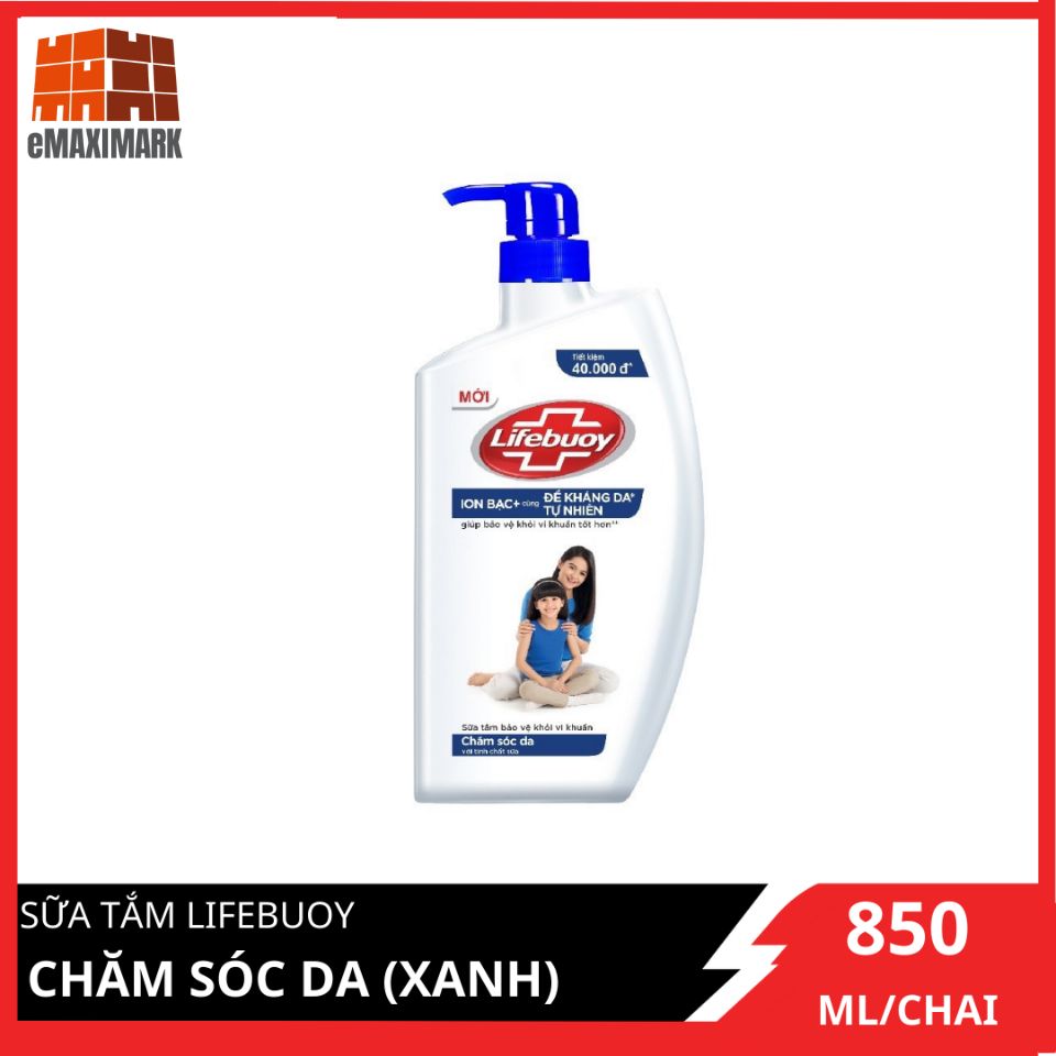 Sữa tắm Lifebuoy Chăm sóc da Chai 800ml