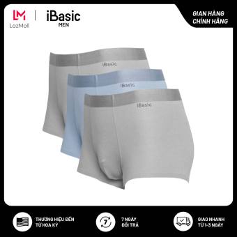 Combo 3 quần lót nam trunk bonding bamboo iBasic PANM105