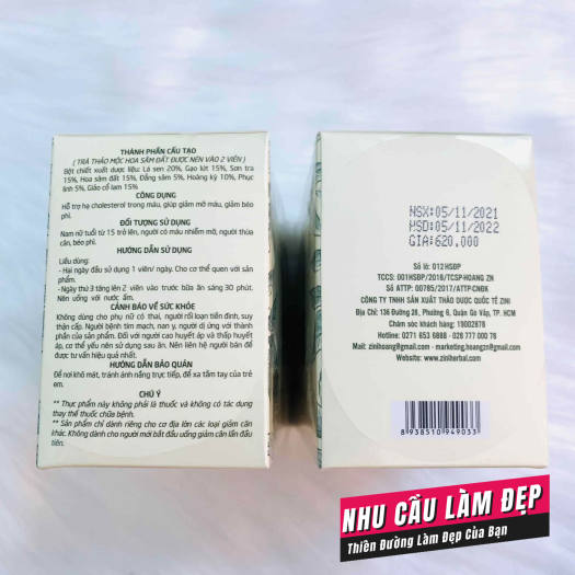 Giảm cân Hoa Sâm Đất Plus Dành Cho Người Cơ Địa Béo Lâu Năm