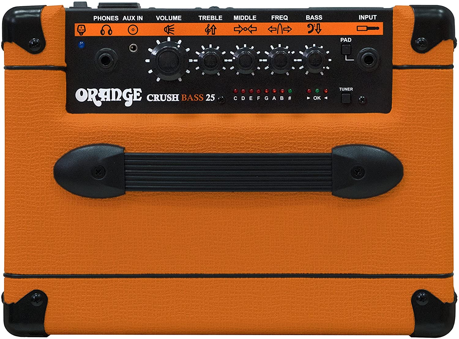 Orange crush bass 25w deals bass guitar combo amplifier