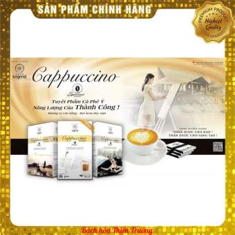 Cà Phê Trung Nguyên Legend Cappuccino - Hộp 216g (12 sticks x 18gr)