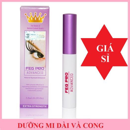 Bộ đôi serum dưỡng mi FEG Eyelash Enhancer (màu xanh) + FEG Pro Advanced (màu hồng) dưỡng lông mi dài và cong chiết xuất từ 100% thành phần tự nhiên 3ml