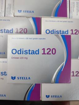 Viên uống giảm cân thải mỡ Odistad 120mg stella (hộp 42 viên)