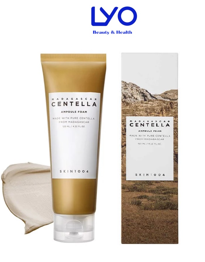 Sữa Rửa Mặt Rau Má Madagascar Centella Ampoule Foam 125ml - Lyo Shop