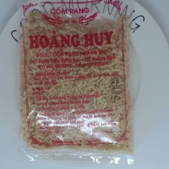 CỐM RANG CƠM RANG 110G  HIỆU HOÀNG HUY MÓN ĂN VẶT ĐẶC SẢN QUẢNG NGÃI  ĐƯỢC LÀM TỪ GẠO