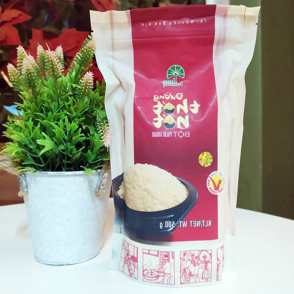 [ĐẶC SẢN AN GIANG] Đường thốt nốt dạng bột Hữu cơ để lâu không chảy - HSD 01 năm (Antesco strore phân phối)