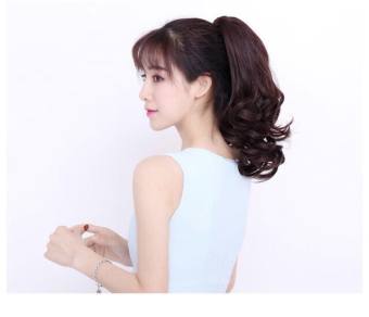 Tóc giả ngoặm❤️ Tóc ngoạm đuôi ngựa xoăn 30cm