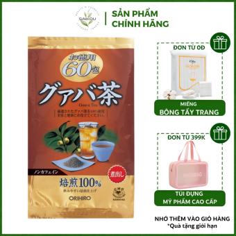 Trà Lá Ổi Orihiro Nhật Bản Gói 60 Túi
