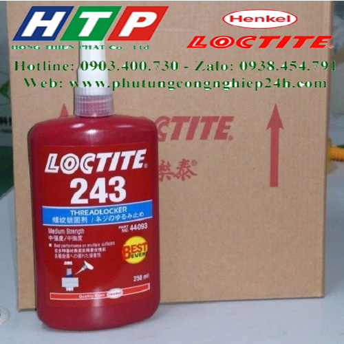 Thông tin kỹ thuật keo loctite 243 - 50ml