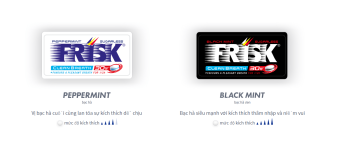 Kẹo ngậm bạc hà thơm miệng Frisk Clean break hộp nhỏ 40 viên