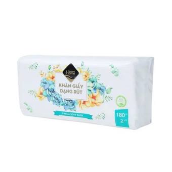 khăn giấy rút Vinmart Home 180 tờ hịn hò sale