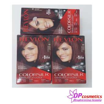 Nhuộm Tóc Revlon Colorsilk Số 49 ( Nâu ánh đỏ) và Số 53 ( Nâu đỏ sáng)