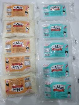 Combo 5 bún nưa 5 mì nưa Vị Nguyên 240g/ gói - Bún nưa ăn kiêng keto - Mì nưa keto lowcarb - Date mới - đồ ăn vặt (chỉ giao TPHCM)