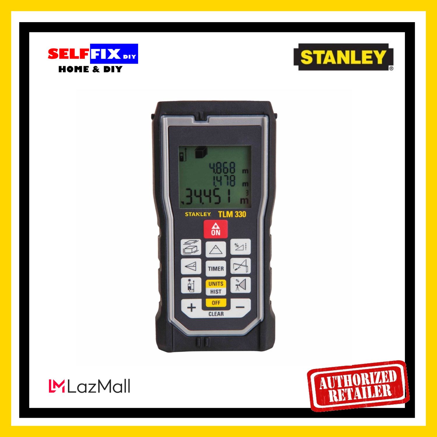 STANLEY - Mesure laser Stanley - TLM 330 - 100 m - STHT1-77140