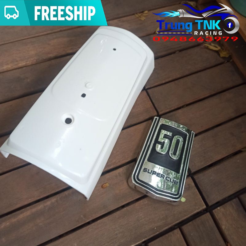 Mặt nạ và logo cub 81 50cc
