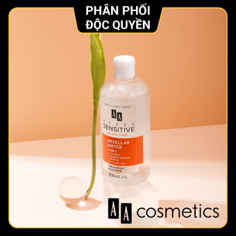 Nước tẩy trang AA Hyper Sensitive Micellar Water 3 in 1 của AA Cosmetics Ba Lan | Châu Âu