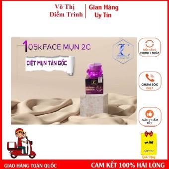 Kem Face Mụn Trắng Da 2C Dứt điểm tất cả 7 LOẠI MỤN