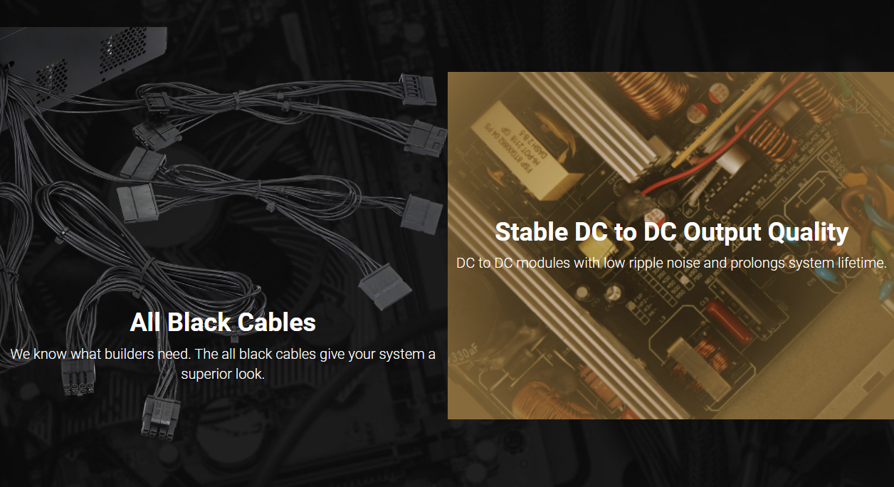 FSP HV Pro 650W PSU 85+ Power Supply Unit FSP650-51AAC **2022 New Upgraded 85 Plus Version, 88% efficiency **