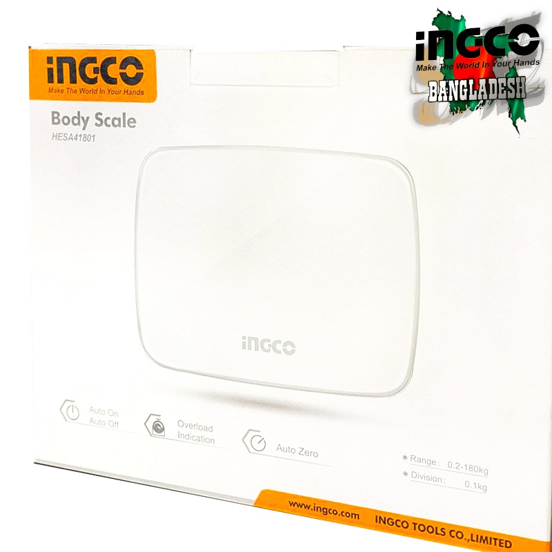 Digital Bathroom Scale Ingco hesa41801
