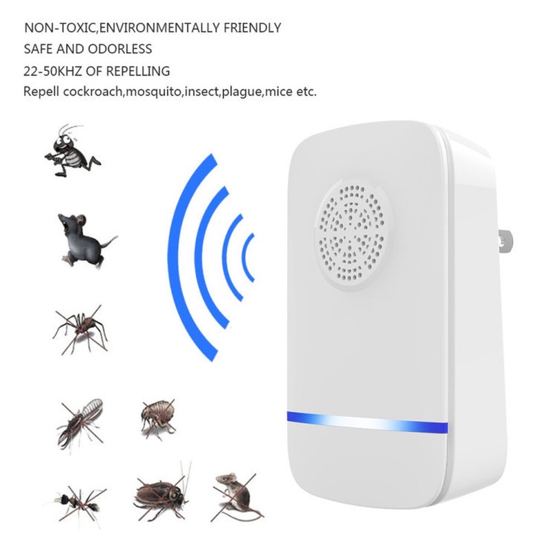 Máy Đuổi Chuột, Máy đuổi chuột và các loại côn trùng bằng sóng, Máy Đuổi Côn Trùng Pest Repeller, Máy đuổi muỗi, Gián, Chuột, kiến, côn trùng bằng sóng siêu âm Repeller