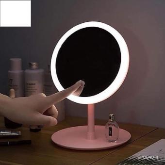 Gương trang điểm để bàn, kèm đèn led thời trang