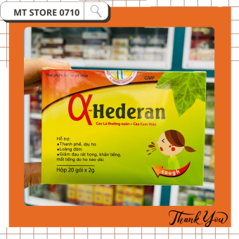 Cốm Ho Hederan Cao Lá Thường Xuân - Hộp 20gói