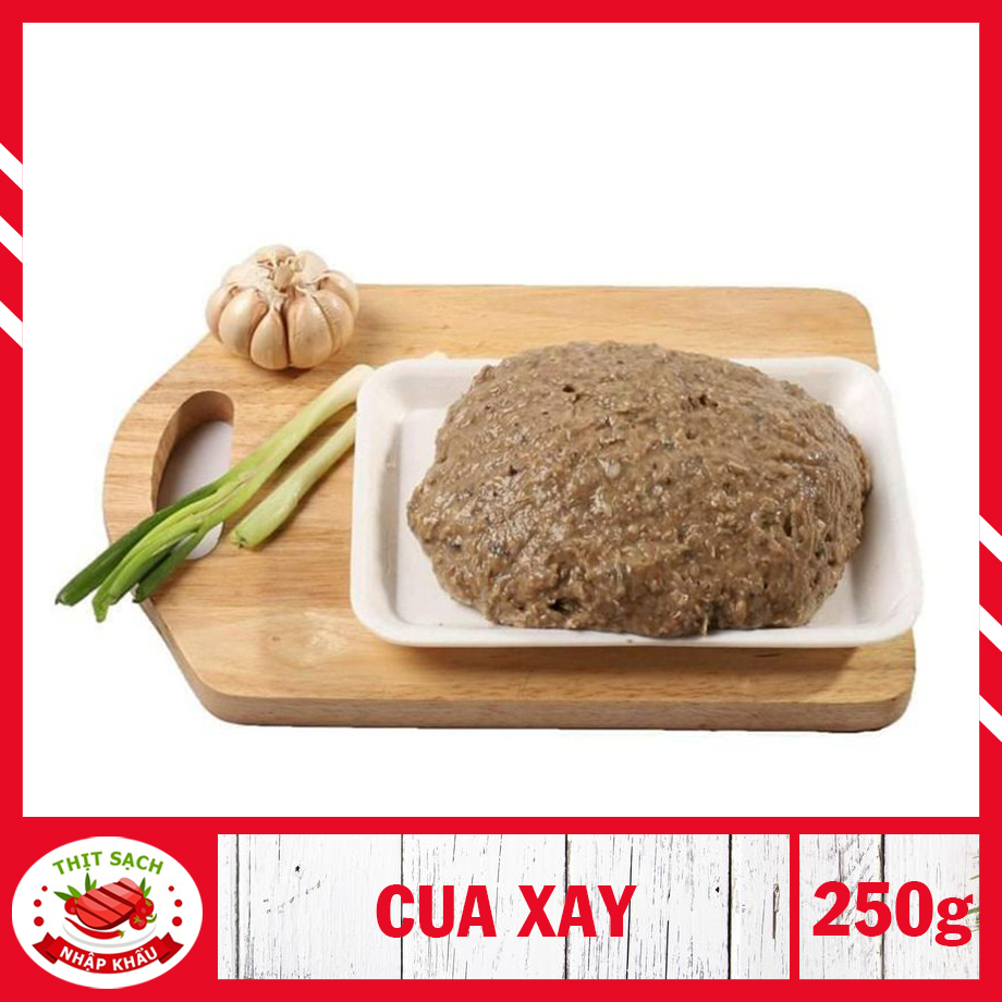 [Chỉ giao - HCM ]  Cua xay nguyên chất , tiện lợi - 250g / túi . Chế biến nhiều món ngon