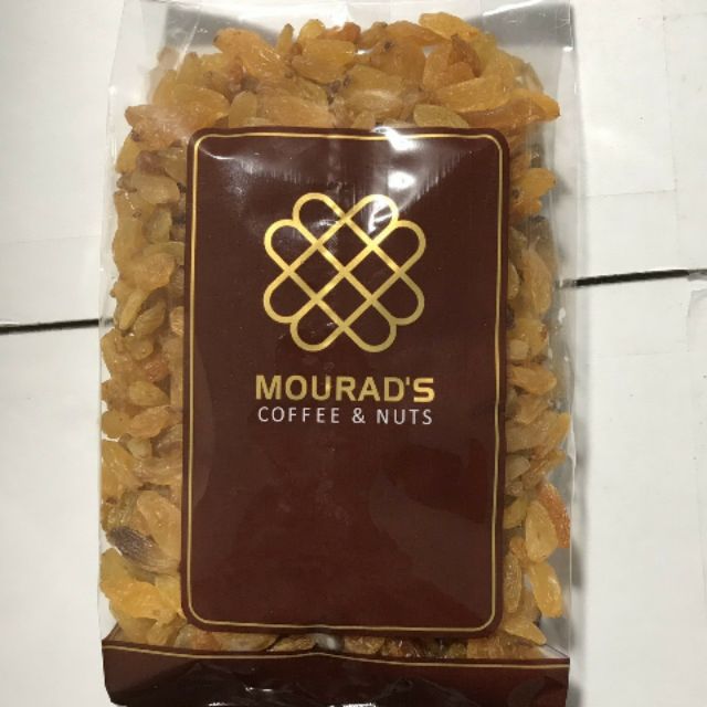 Nho vàng sấy dẻo túi 500g mourad's - hàng chuẩn úc chất lượng