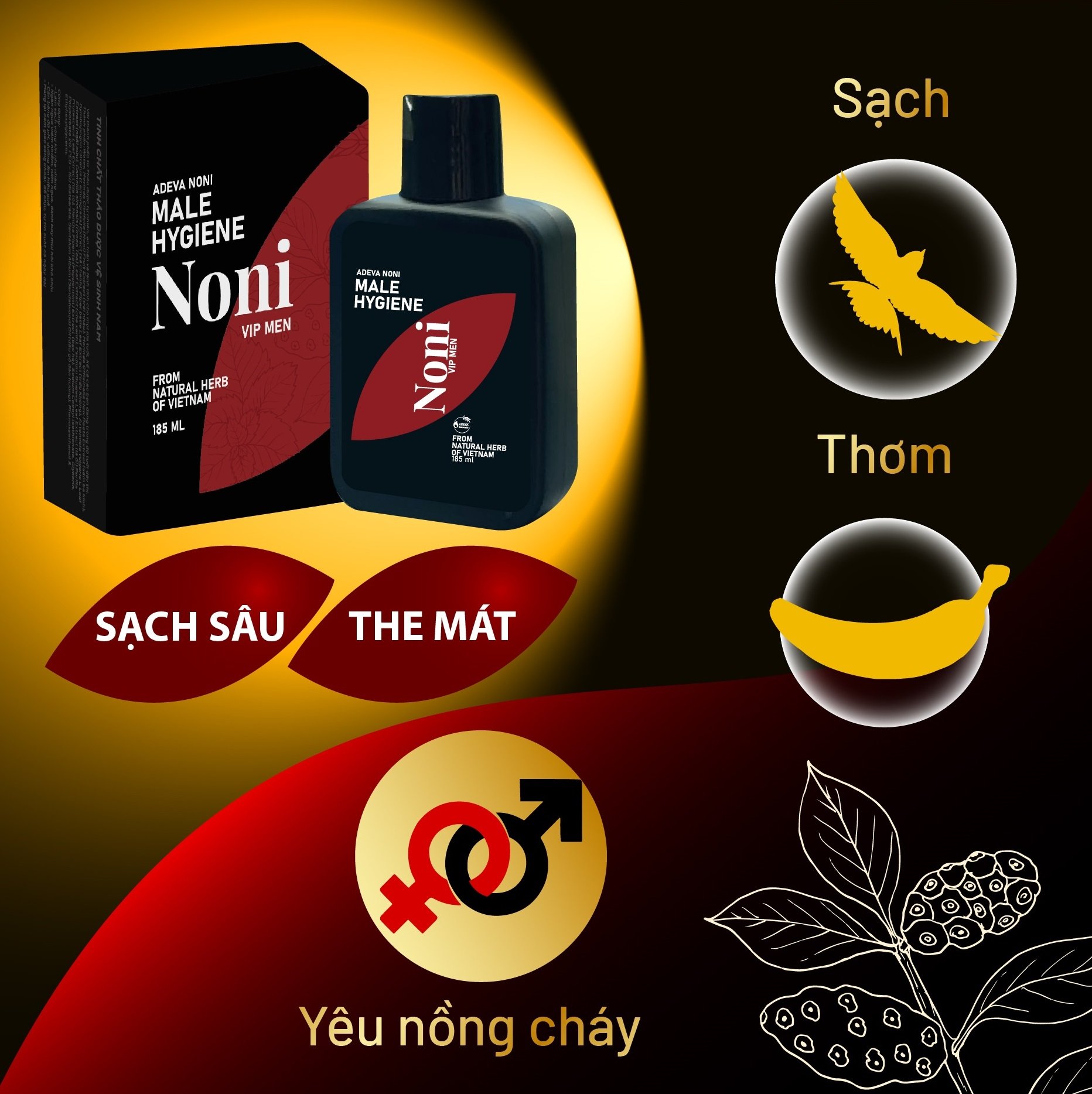 Noni Vip Men- Tinh chất thảo mộc vệ sinh Nam