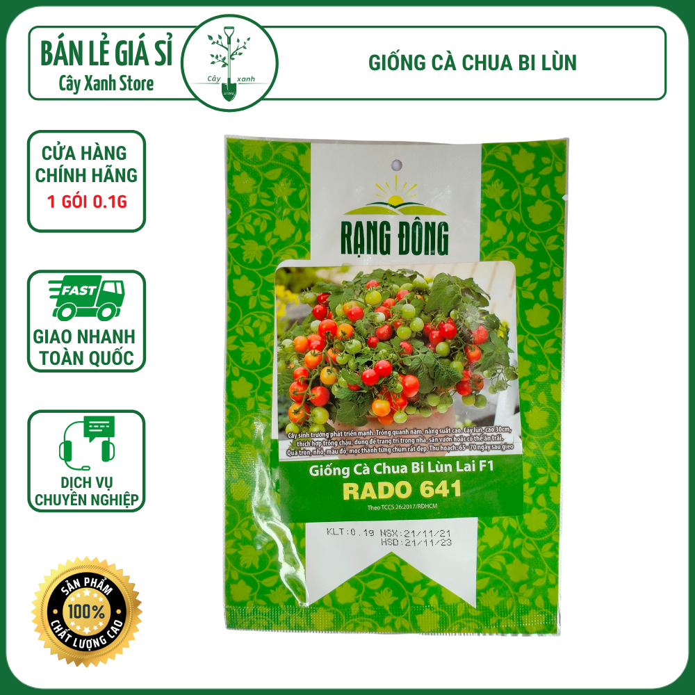 Hạt Giống Cà Chua Bi Đỏ Lùn Trồng Chậu | Cây Xanh Store Phân Phối Hạt Giống Rau Củ quả, Xơ Dừa Nén, Mùn Dừa Nén, Phân Bón Hữu Cơ Trồng Rau Sạch, Hoa Hồng, Hoa Mai, Cây Cảnh