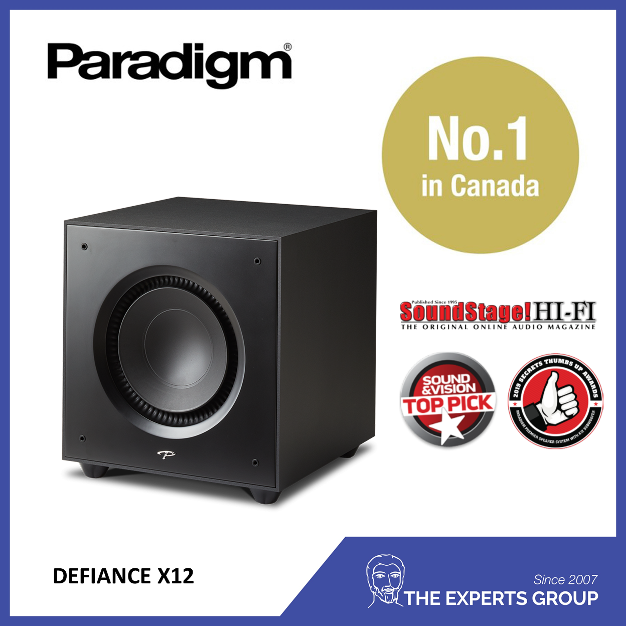 Paradigm defiance hot sale x12 price