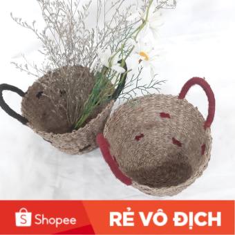 Giỏ cói hai quai siêu xinh cho căn bếp gọn gàng ,có ảnh thật