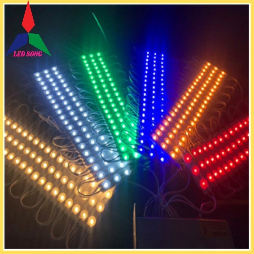 Led hắt 3 bóng 12v mắt lồi siêu sáng chống nước vỉ 20 thanh