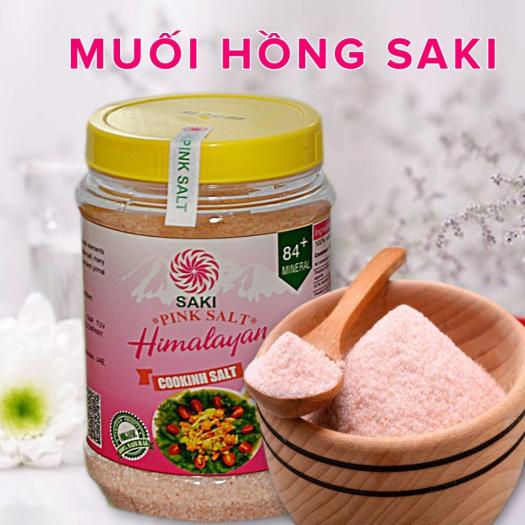 Muối Hồng Himalaya SAKI ( Hàng Chính Hãng Organic)
